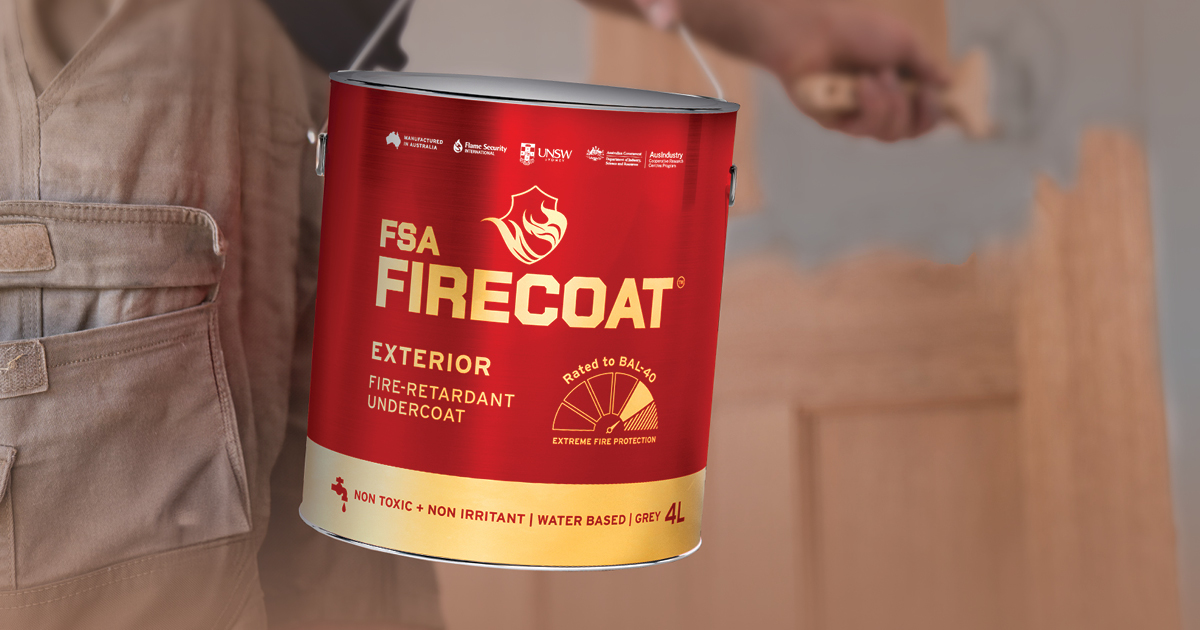 Image of FIRECOAT Exterior paint tin